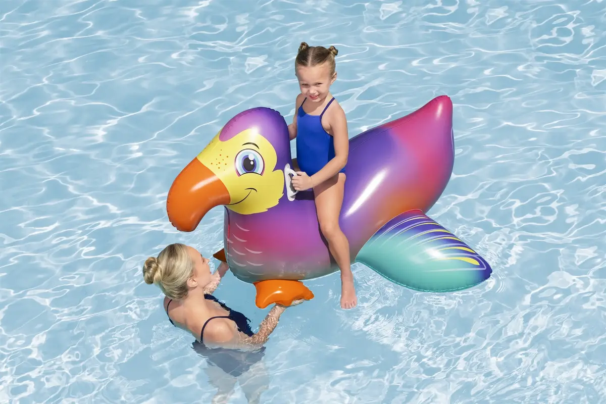 Bestway Dandy Dodo piepūšamais bērnu riņķis 1,41x1,13 m Photo 10