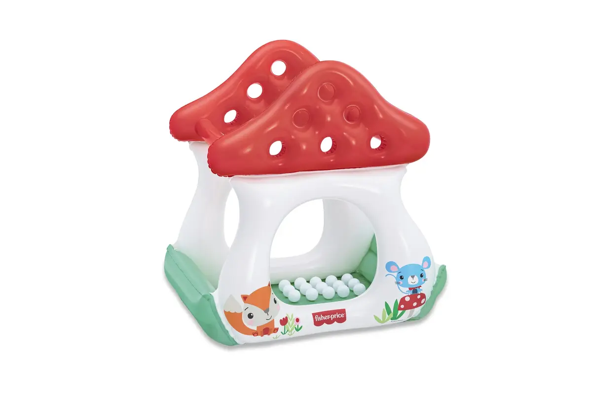 Piepūšams rotaļu centrs Bestway Fisher-Price Merry Mushroom Photo 2