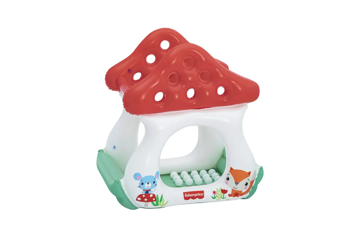 Piepūšams rotaļu centrs Bestway Fisher-Price Merry Mushroom Photo 3