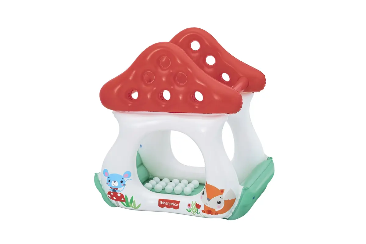 Piepūšams rotaļu centrs Bestway Fisher-Price Merry Mushroom Photo 4