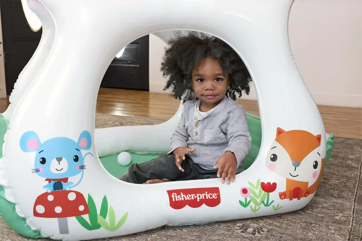 Piepūšams rotaļu centrs Bestway Fisher-Price Merry Mushroom Photo 10