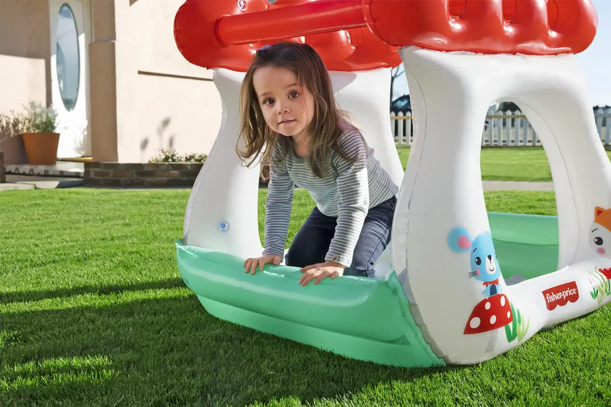 Piepūšams rotaļu centrs Bestway Fisher-Price Merry Mushroom Photo 16