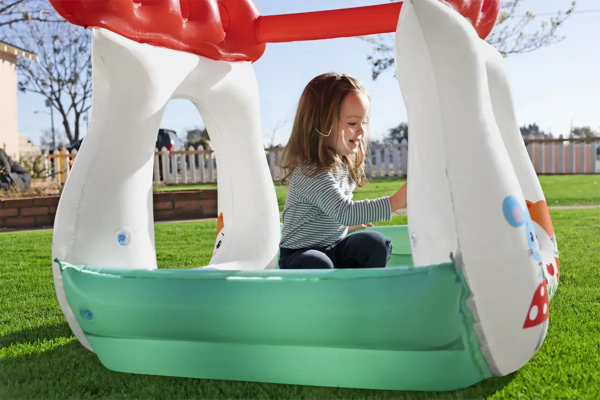 Piepūšams rotaļu centrs Bestway Fisher-Price Merry Mushroom Photo 17