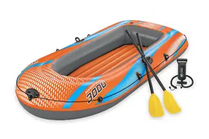 Piepūšamā laiva Bestway Kondor Elite 3000 — 2,46 m x 1,22 m, PVC, airi komplektā