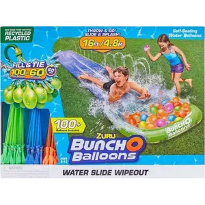 Zuru water balloon game single-lane set with 3 balloon packs, model 56317