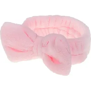Hair Headband No name KILLYS Opaska kosmetyczna do włosów Róż — soft fabric spa and makeup headband