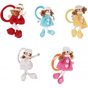 Hair Accessory Donegal holiday scrunchie FA-5738 (1 pc) mix of colors
