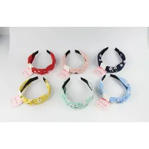 Hair accessory headband Donegal FA-5613, mix colors, 1 piece