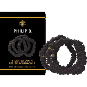 Набор резинок для волос Philip B — Petite Black (3 шт.)