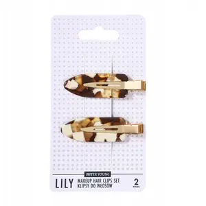 Набор заколок для волос SISTER YOUNG Lily — Milk Coffee, 2 шт.