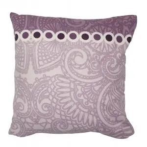 Pillowcase for small cushion Multitex TM0633_F34A, flannel, zip closure, 40x40 cm