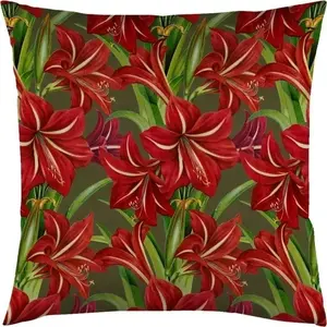 Pillowcase 50x50 cm Skona Ting - Gwiazda Betlejemska pattern, decorative cushion cover