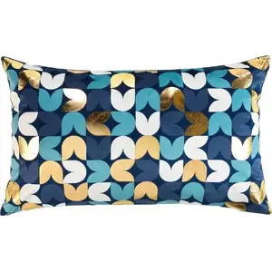 Decorative pillow cover Douceur d'Interieur VIVALDIP velvet 30 x 50 cm