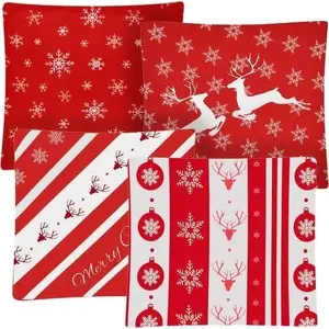 Decorative Cushion Cover Ruhhy 45x45 cm set of 4, model 24827