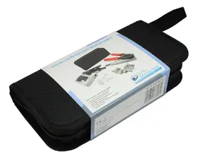 Network cable tester Alcasa GC-N0036 — RJ-11 RJ-12 RJ-45 support, 9V battery, grey