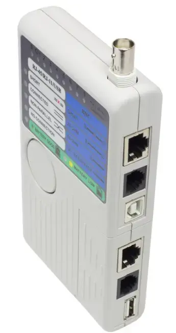 Alcasa GC-N0097 — тестер кабелей UTP/STP Photo 4