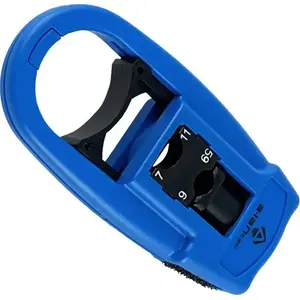 Compact Alantec cable jacket stripper with cutting blade for coaxial cables NI051