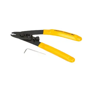 Fiber optic stripper Extralink CFS-3 for 2–3 mm, 0.9 mm and 0.125 mm fibers, black/yellow