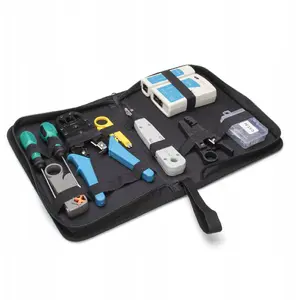 Accessory kit for crimping RJ45 plugs 10-in-1 MONTIS MT183, multi-tool set for network connectors