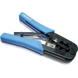 Инструмент обжим/резка/снятие изоляции TRENDNET TCCT68 для RJ-11 и RJ-45