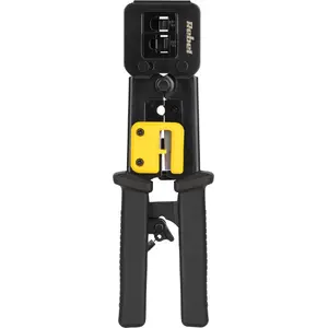 Crimping tool Rebel Tools RB-1007 for RJ45 RJ12 RJ11 6/8P through connectors