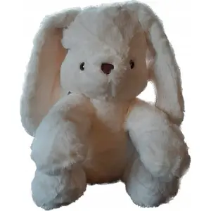 Soft toy Sandy Zając 30 cm MIX plush rabbit, 30 cm height