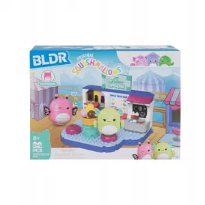Plush playset No name BLDR Squishmallows Medium Froyo Playset – medium plush toy set, suitable for play and display