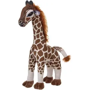 Mīkstā rotaļlieta Beppe Żyrafa 25 cm — plīša žirafe, augstums 25 cm