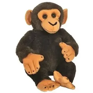 Plush chimpanzee toy Dubi Małpa 22 cm soft toy by Dubi