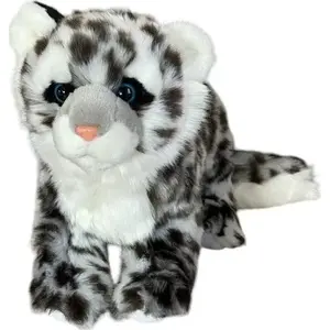 Mīkstā rotaļlieta Dubi Pantera śnieżna 25 cm — plīša sniega leopards, balts