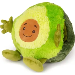 Plush Hand Warmer and Cushion DAY Avocado Cozy Noxxiez HW752, soft plush hand heater