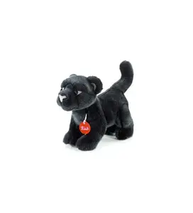 Stuffed toy Trudi 27561 — plush panther toy, soft collectible plush animal
