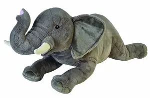 Мягкая игрушка слон Wild Republic African Elephant, бренд Indiana University Press, модель 19552