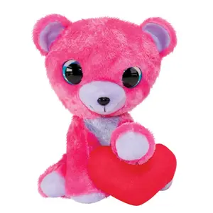 Мягкая игрушка медвежонок TACTIC Lumo Stars Valentine's Bear Puss Classic, для детей 3+