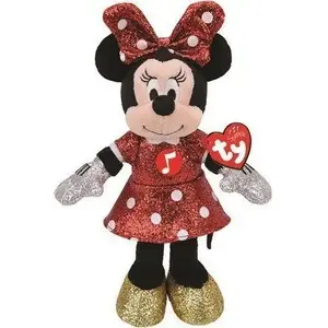 Мягкая игрушка ty Beanie Babies Минни 20 см — плюшевая коллекционная игрушка, модель 501345