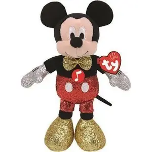 Мягкая игрушка ty Beanie Babies Микки Маус 20 см – плюшевая коллекционная фигурка