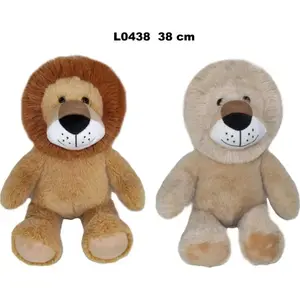 Мягкая игрушка лев 38 см Sunday Lew 38cm MIX - плюшевая игрушка, мягкий зверек