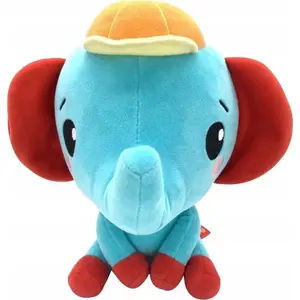 Plush Elephant Toy Fisher Price Pluszak Słonik 20 cm soft toy, 20 cm height