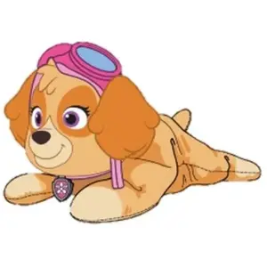 Плюшевая шапка и ошейник для персонажа Paw Patrol Skye, spinmaster, 20 см