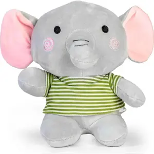 Plush elephant in spandex shirt Daffi 25 cm soft toy