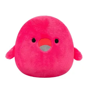 Мягкая игрушка SQUISHMALLOWS Fuzz A Mallows Cookie фламинго 40 см
