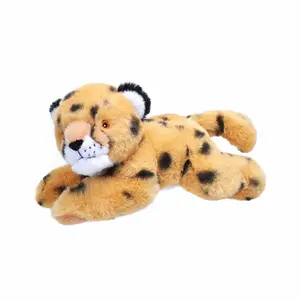 Mīkstā rotaļlieta Wild Republic Cheetah Ecokins Mini no WILD&MILD — mazs ekoloģisks geparda plīša izstrādājums