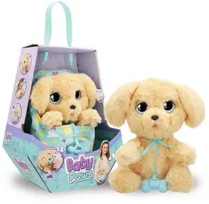 Rotaļu suns Baby Paws IMC Toys IM921146 — interaktīvs plīša, no 1,5 līdz 99 gadiem, AAA baterijas iekļautas