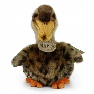 Plīša pīle Rappa reālistiska krustotā pīle mīkstā rotaļlieta 19 cm