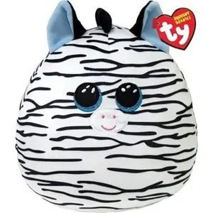Plush toy TY Squishy Beanies Xander zebra 22 cm soft stuffed animal