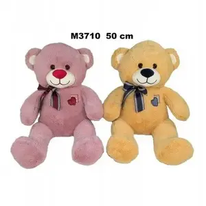 Soft toy teddy bear Sandy Miś 50 cm, plush stuffed animal, mixed colors