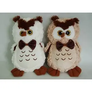 Plush Toy Sunday Sowa S1246, 25 cm, two-color owl soft toy