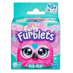 Мягкая интерактивная игрушка Usorteret Furby Furblets S4 Party Animals - Flo-Flo (серия Furblets)