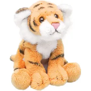 Plush Sitting Tiger 13 cm Suki model 12018 by Suki - soft toy small collectible