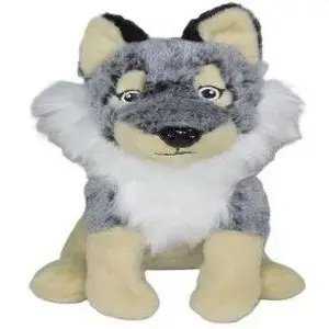 Soft toy Sunday Wilk 25 cm plush wolf toy, cuddle companion for children